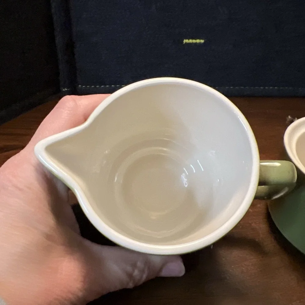 Vintage‎ Royal China USA - Clear Day - Creamer, Sugar Bowl W/ Lid & Serving Bowl